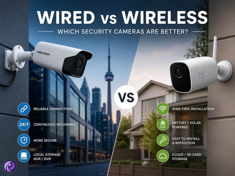 Which Security Cameras Are Better, Wired or Wireless?