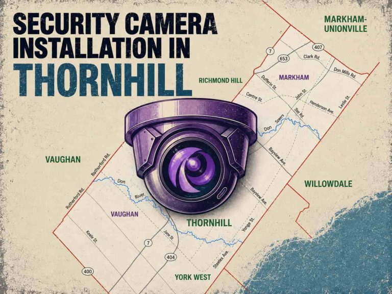 Security Camera Installation in Thornhill