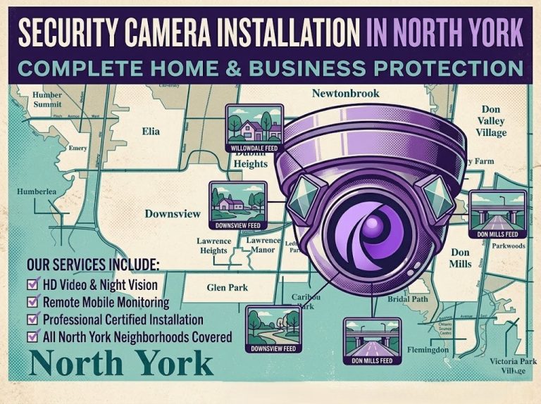 CCTV installation North York